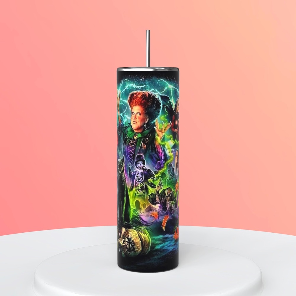 Hocus Pocus spell chant tumbler 20 oz
